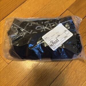 NWT JOCKEY Knit Boxer Brief Underwear Black Large New Style